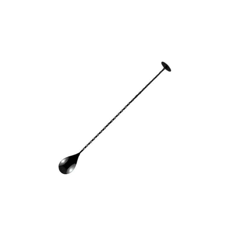 Cuchara de Bar Espiral Negra 28cm (Black Gun)
