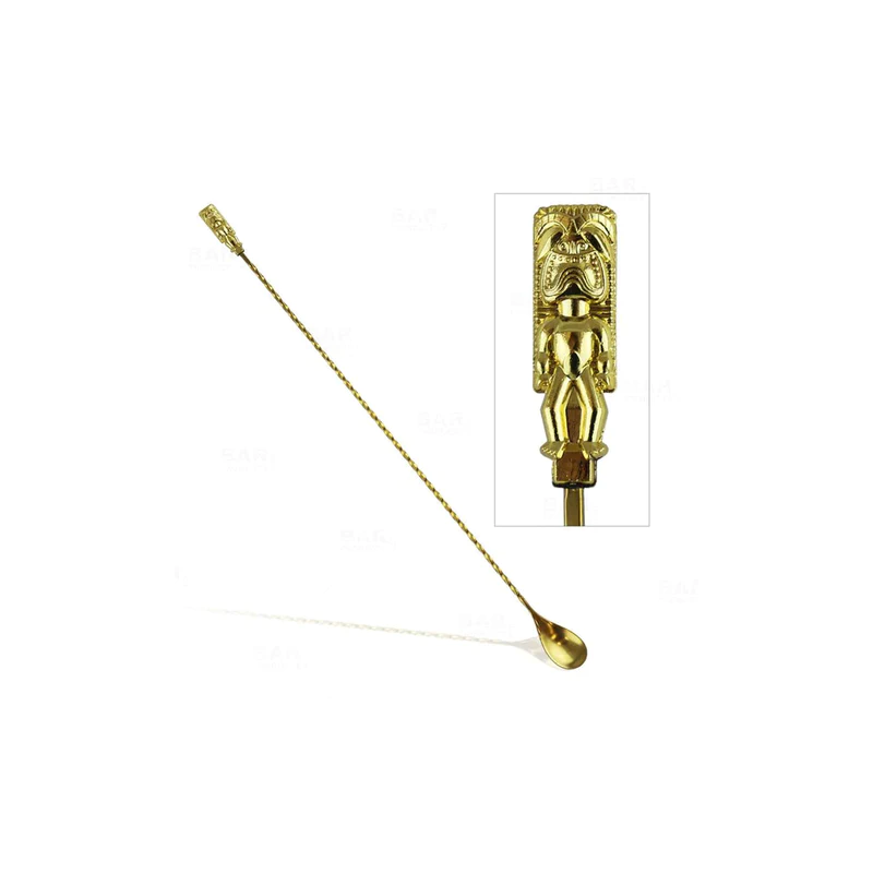 Bar Spoon Tiki Gold 42cm