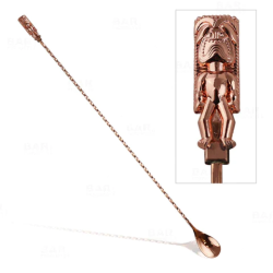 Bar Spoon Tiki Bronze 42cm