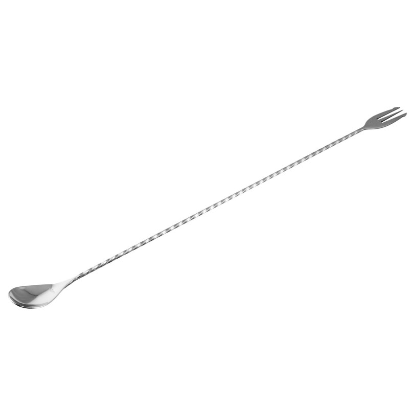 Bar Spoon Trident Spiraled Black Lux 30cm