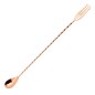 Bar Spoon Trident Spiraled Copper Lux 30cm