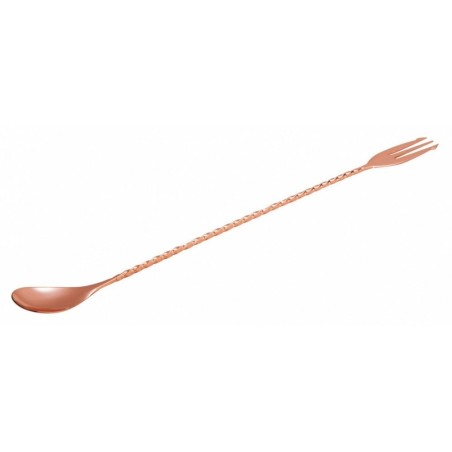 Cuchara Bar Tridente Cobre 30cm | Versátil