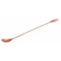 Bar Spoon Trident Spiraled Copper 30cm