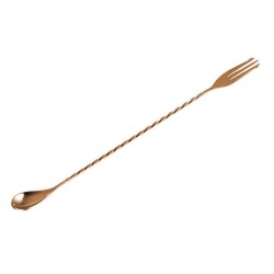 Cuillère Bar Luxe Vintage Or | Trident 30cm