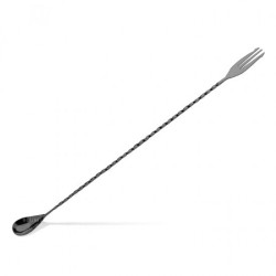 Bar Spoon Trident Spiraled Black Lux 50cm