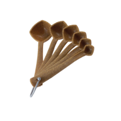 Set Cucharas Medidoras Mix Madera