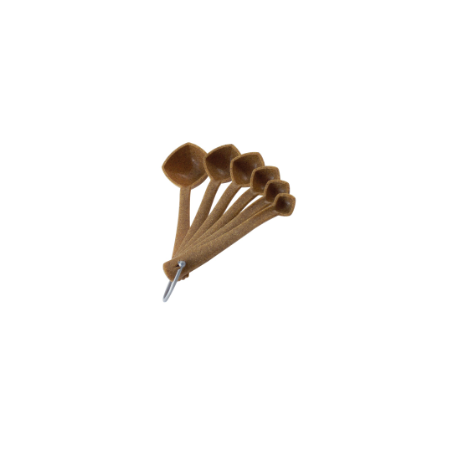 Set Cucharas Medidoras Mix Madera