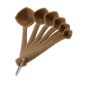 Set de Cucharas Medidoras 6pcs 'Mix Wood'