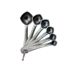 Set Cuillères Mesures Argent | Outil Recettes