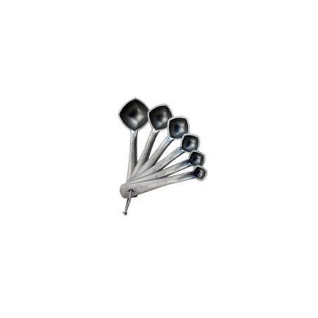 Set Cucharas Medidoras Plata | Herramienta Recetas