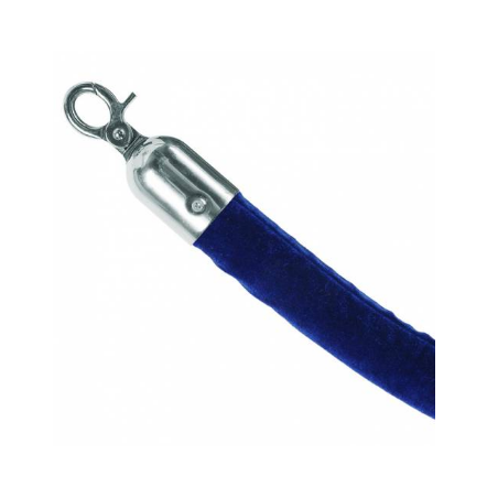 Corde de Sécurité Bleue | Finitions Argentées