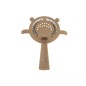 Strainer 4 Prong Plastic Wood Effect