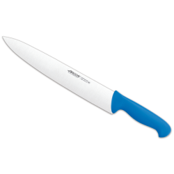 Couteau de Chef Bleu et Blanc | Design Moderne