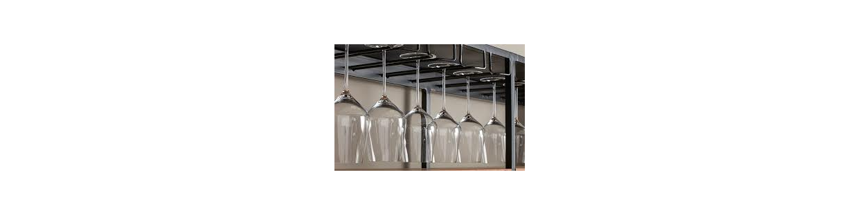 Racks à Verres pour Bar | Supports Suspendus pour Verrerie